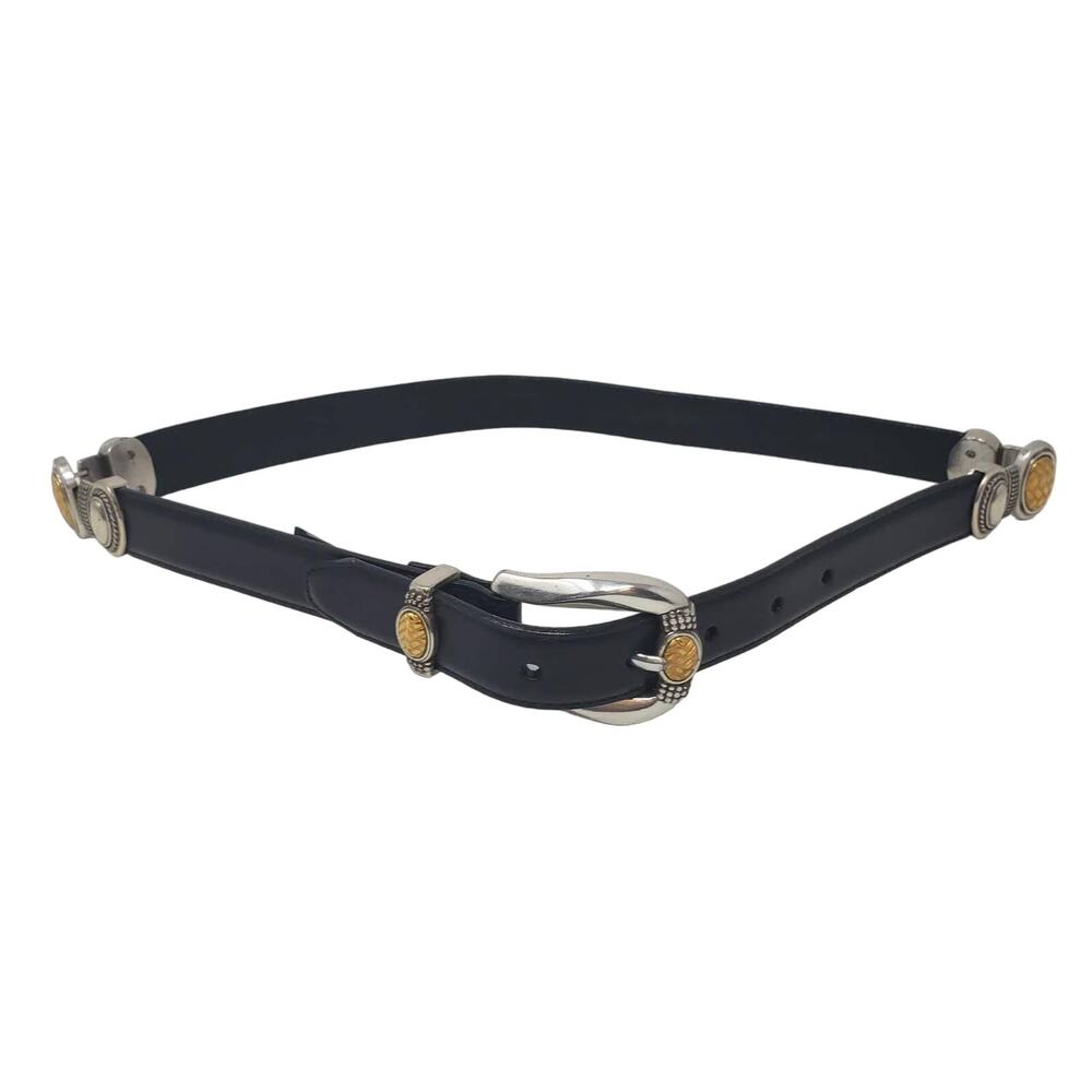 Brighton Silver and Gold Belt - M / 30